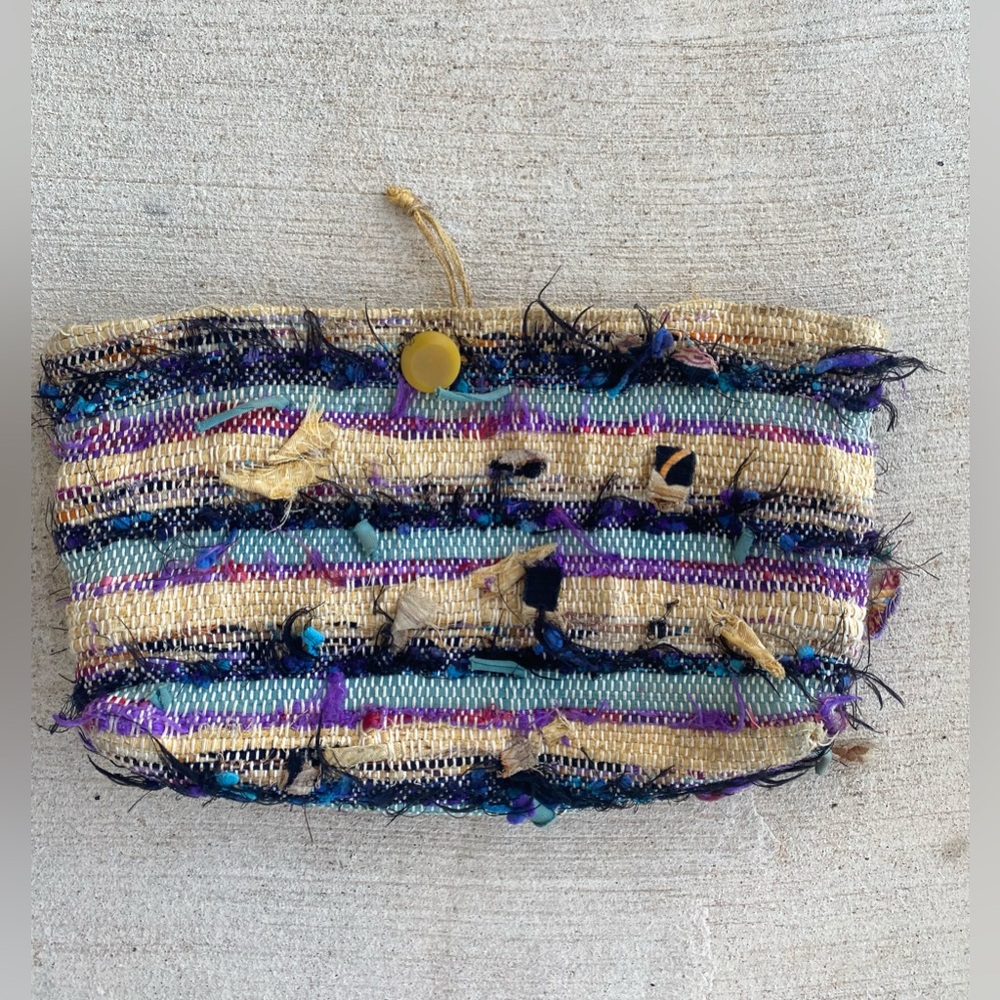 Coil Bag Handmade Hand Rolled Lagen Look